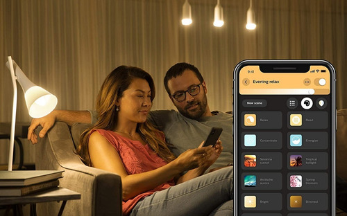 2 Bombillo Led Inteligente, Philips Hue Blanco Envío Inmedit