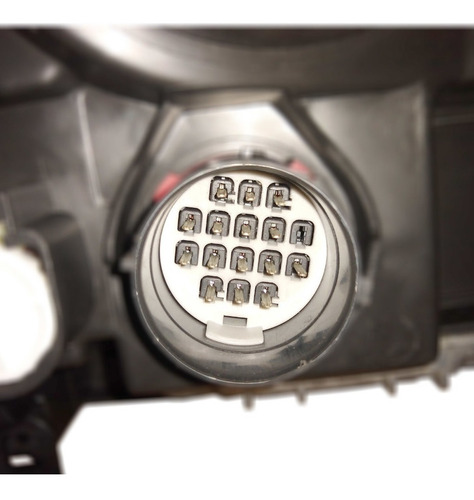 Farol Dianteiro Discovery 4 2009 À 2013 D3s Com Led 16 Pinos
