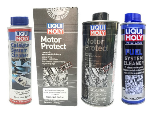 Kit Liqui Moly Motor Protect Catalytic System Fuel System Cl