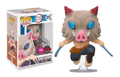 Funko Demon Slayer Flocked Special Edition-inosuke Hashibira