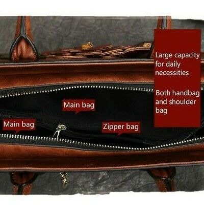 Imagen 2 de 5 de Ladies Handbag Woman Shoulder Bag Female Crossbody Bag Leath