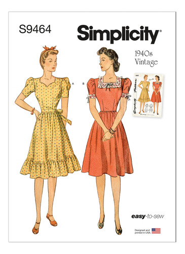 Simplicity Misses - Kit De Patrón De Costura Para Vestido .