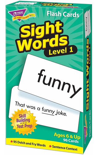 Vista Words-level 1: Habilidad Taladro Tarjetas Flash