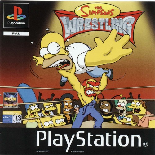 Los Simpsons Saga Completa Juego Playstation 1