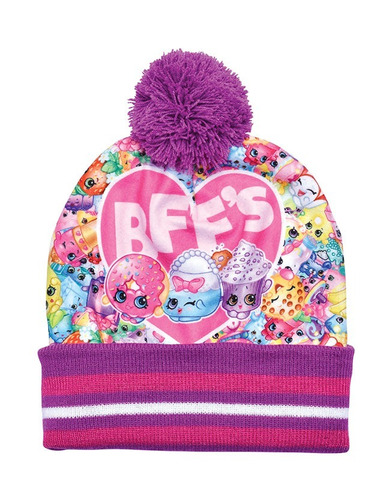 Gorro De Lana Shopkins Licencia Original