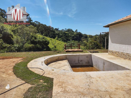 Imagem 26 de 30 de Linda Edícula, Construção Nova, Com 1 Dormitório, Área Gourmet, Piscina, Jardim, Lago, À Venda, 800 M² Por R$ 270.000 - Zona Rural - Pinhalzinho/sp - Ch0934