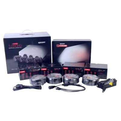 Kit De Cctv 4 Camaras Equipo Completo, Def. Hd