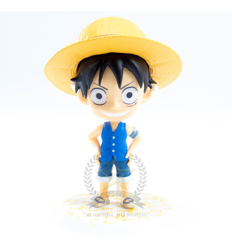 One Piece Action Figure Chibi Luffy 7 Years  Golden Toys