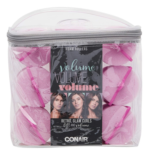 Conair Foam Hair Rollers For Big Volume, Lift And Curl, F...