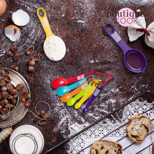 Set Cucharas & Tazas Medidoras Repostería Boutique Cook
