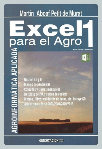 Petit De Murat: Excel Para El Agro 2 Tomos