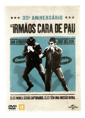Dvd Os Irmãos Cara De Pau: John Landis