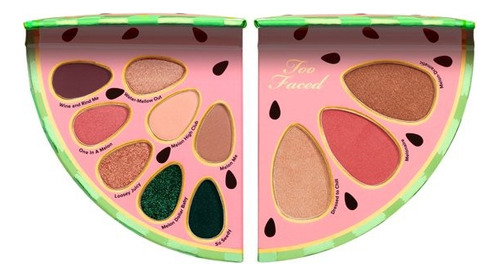 Paleta Too Faced Watermelon Slice Maquiagem Face E Olhos Sombra Variadas