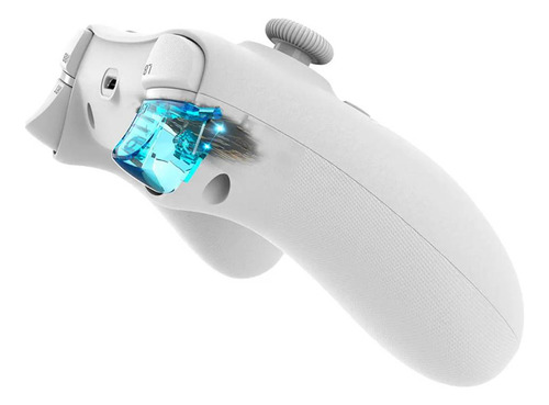 Controle Joystick Shooter Iii WGP13s branco sem fio cor branca