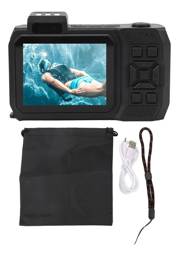 Cámara Impermeable Con Enfoque Automático 4k 65mp Submarina