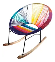 Comprar Silla Mecedora En Mimbre Plástico Mimbre Sintético