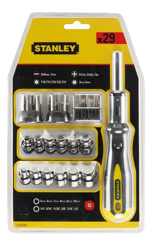 Juego Destornillador Criquet 29pz Stanley