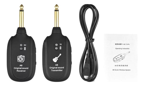 Transmisor Receptor Inalambrico Guitarra Eléctrica Bajo