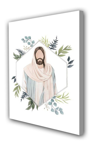 Cuadro 20x30cm Jesus Cristo Color Moderno Arte Religion M1