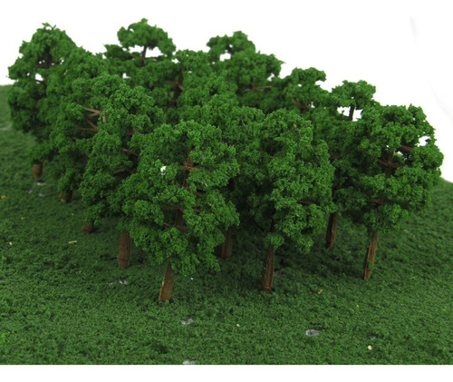 Rboles Modelo En Miniatura Verde