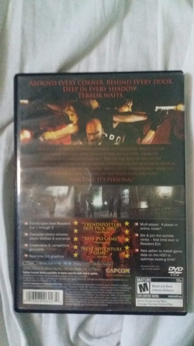 Resident Evil Outbreak Original Ps2