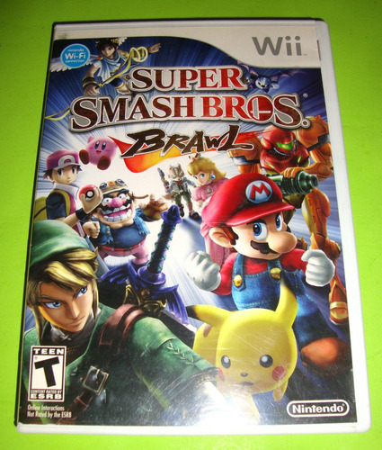 Super Smash Bros Brawl Para Consola Nintendo Wii (mr2023)