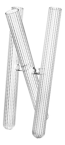 Jarrones De Tubo De Ensayo Para Flores, Jarrón De Vidrio Tra