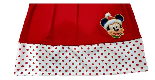 Vestido De Niña, Vestido De Minnie Mikey, Vestido Navidad