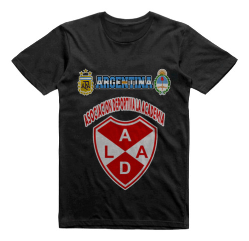 Remera Infantil Negra La Academia Gral. Galarza