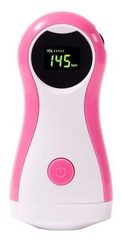 Mini Ultrasson Sonar Doppler Ouvir Batimento Cardiaco D Bebe