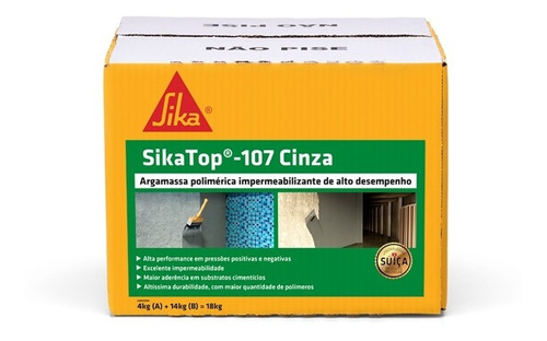 Sikatop 107 - Caixa 18kg
