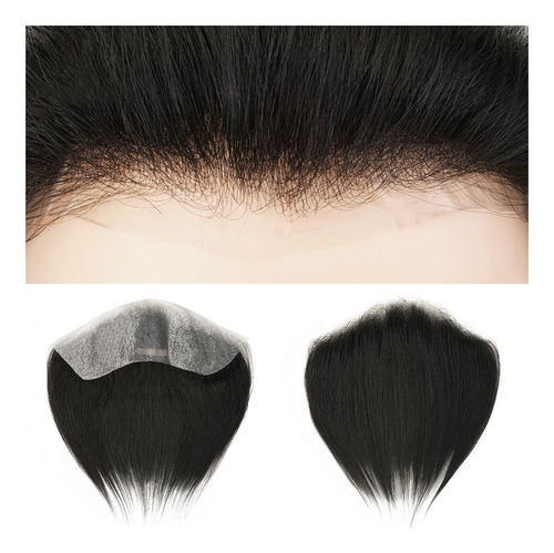 1.2x16cm Sistema Capilar Frontal De Cabello Natural
