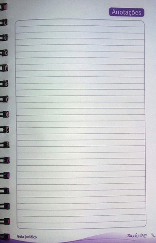 Agenda Jurídica Day By Day - Rideel + Brinde