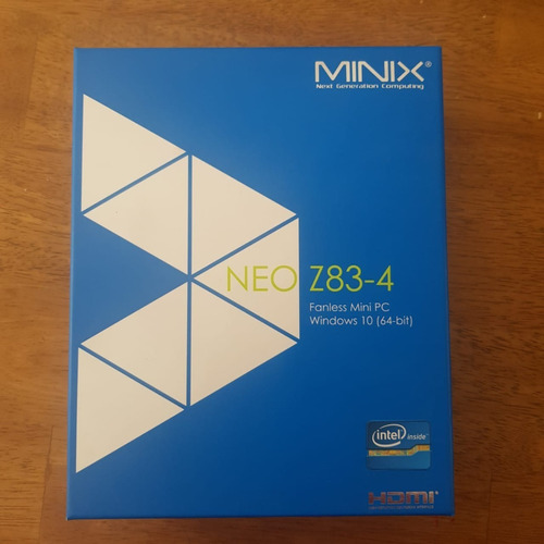 Minix Neo Z83-4 Mini Pc Win10 Pro Intel X5 64 Bit