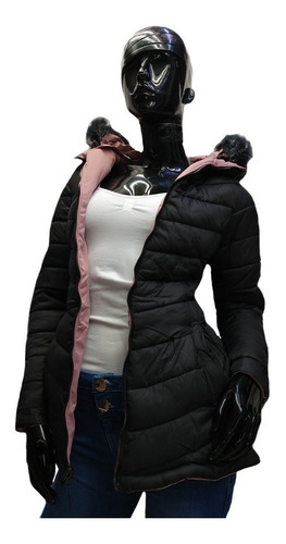 Chamarra Mujer Chaqueta Abrigo Cazadora Doble Vista Termica