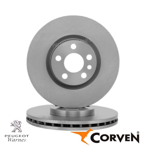 Discos De Freno Delanteros Corven Peugeot 807 2.0 Hdi