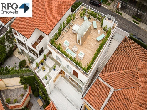 Imagem 9 de 30 de Pacaembu | Casa | Retrofit Total ( Novíssima | Com Rooftop, Espaço Gourmet, 3 Suítes À Venda, Por R$ 5.650.000 - São Paulo/sp - Ca00488 - 71128324