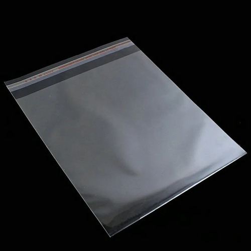 Saco Adesivado Transparente 8x8cm Saquinho Plástico 100un