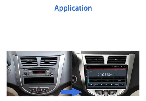 Qp Radio Android Hyundai I25 Carplay Inalambrico