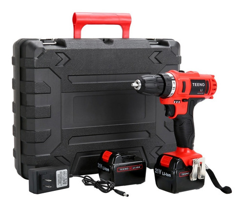 Taladro Atornillador Con Batería De Iones De Litio De 2x21v