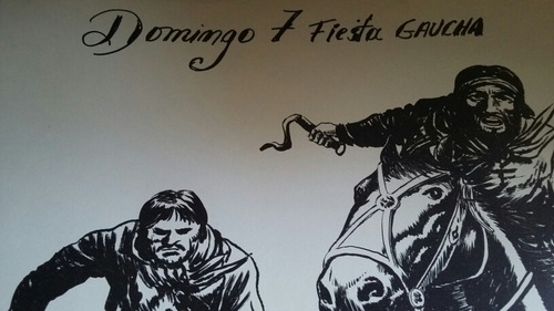 6 Poster Gauchesco Con Nombre O Personalizado
