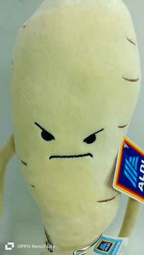 Rábano Peluche Original Aldi Importado 35 Cms