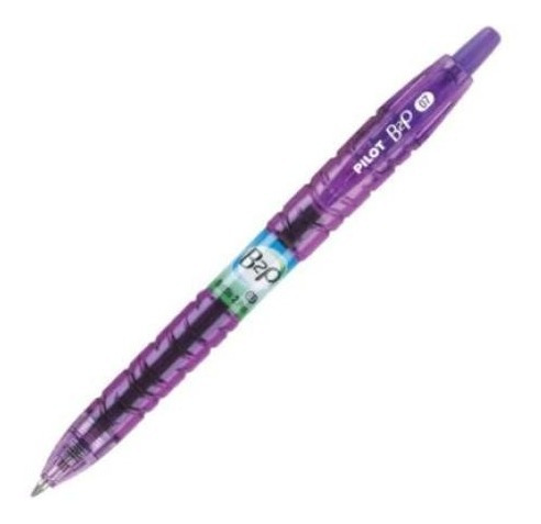 12pzs Bolígrafo Pilot B2p Colors 36626 Gel 0.7mm Morado /v