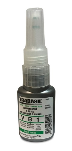 Trabasil Vb1 - 15gr Adhesivo Sellador Ruleman Y Bujes.