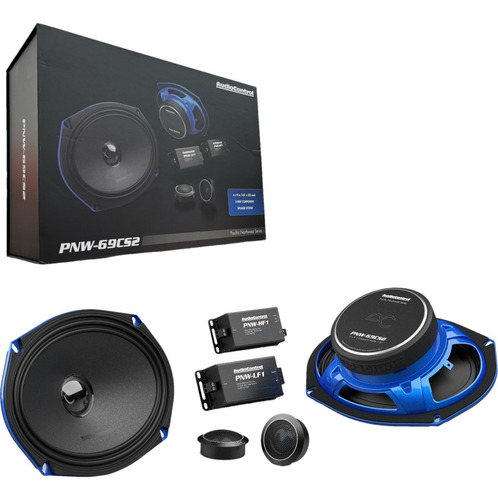 Set De Medios Audiocontrol Pnw-69cs2 6x9 Pulgadas 125w Rms