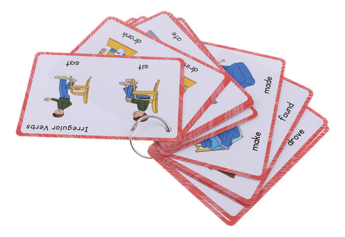 Flashcards Que Almacena Verbos Irregulares - 24 Piezas