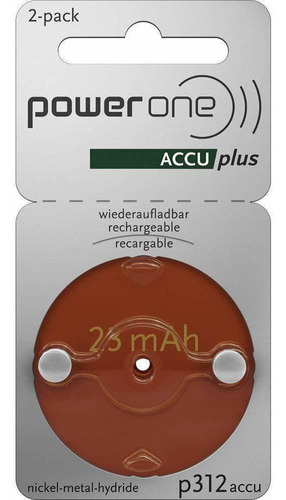  Accu Plus Size  Recargables  Bater