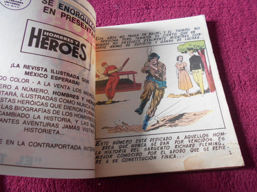 Hombres Y Heroes #1 Comic Historieta Primera Epoca 80s Raro (Usado)