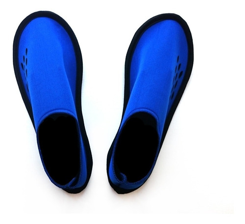 Zapatillas Calzado Neoprene Acuaticas / Ca03 Azul 