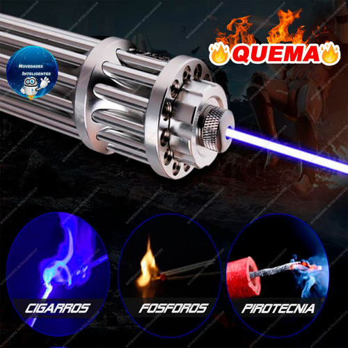 Apuntador | Láser Azul | Ultra-potente Enciende Prende Quema Azul